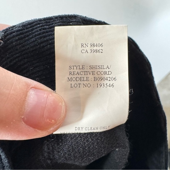 Theory Black Corduroy Flare Pants Size 10 - Picture 6 of 6